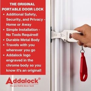 * Addalock door security